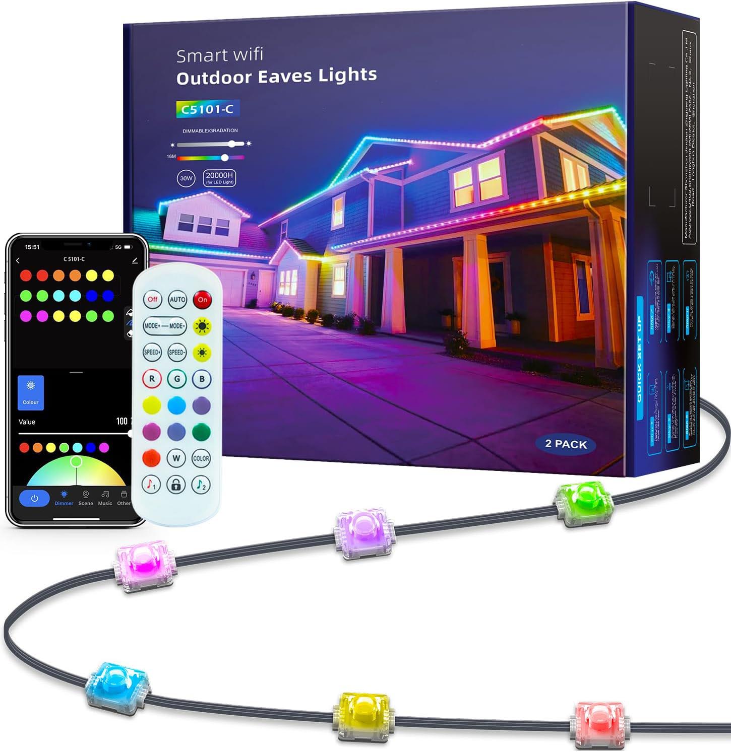 Appeck RGB Permanent Outdoor Lights