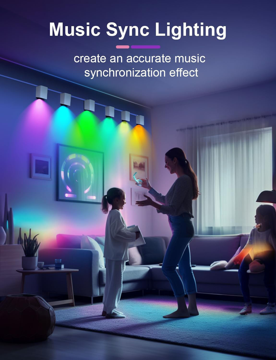 AppeckRGBCWCubeWallSconces-Music