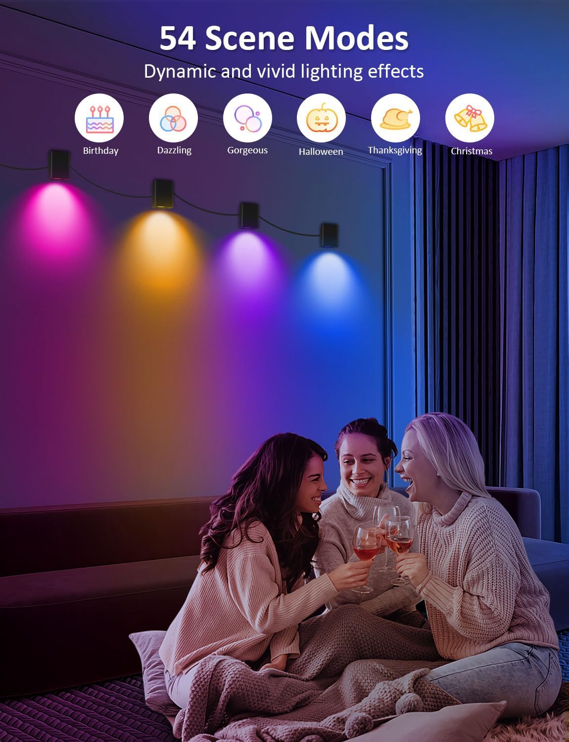 Appeck RGBCW Smart Wall Sconces