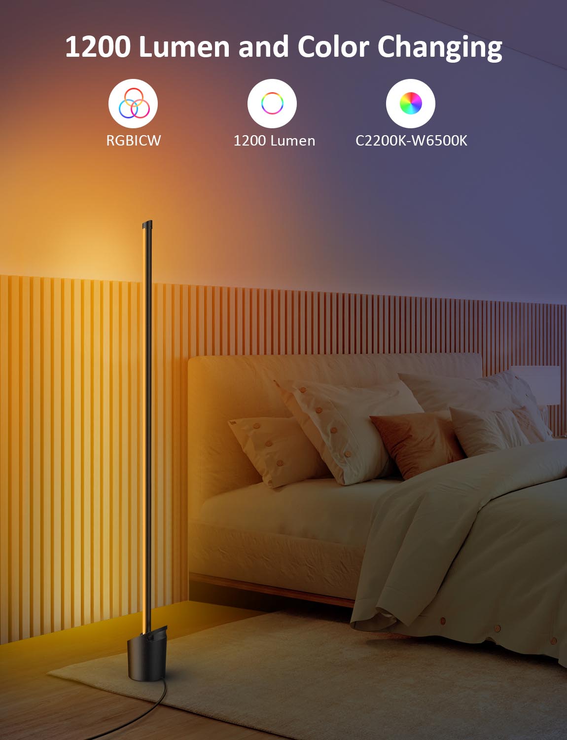 AppeckSmartCornerFloorLamp-1200Lumen