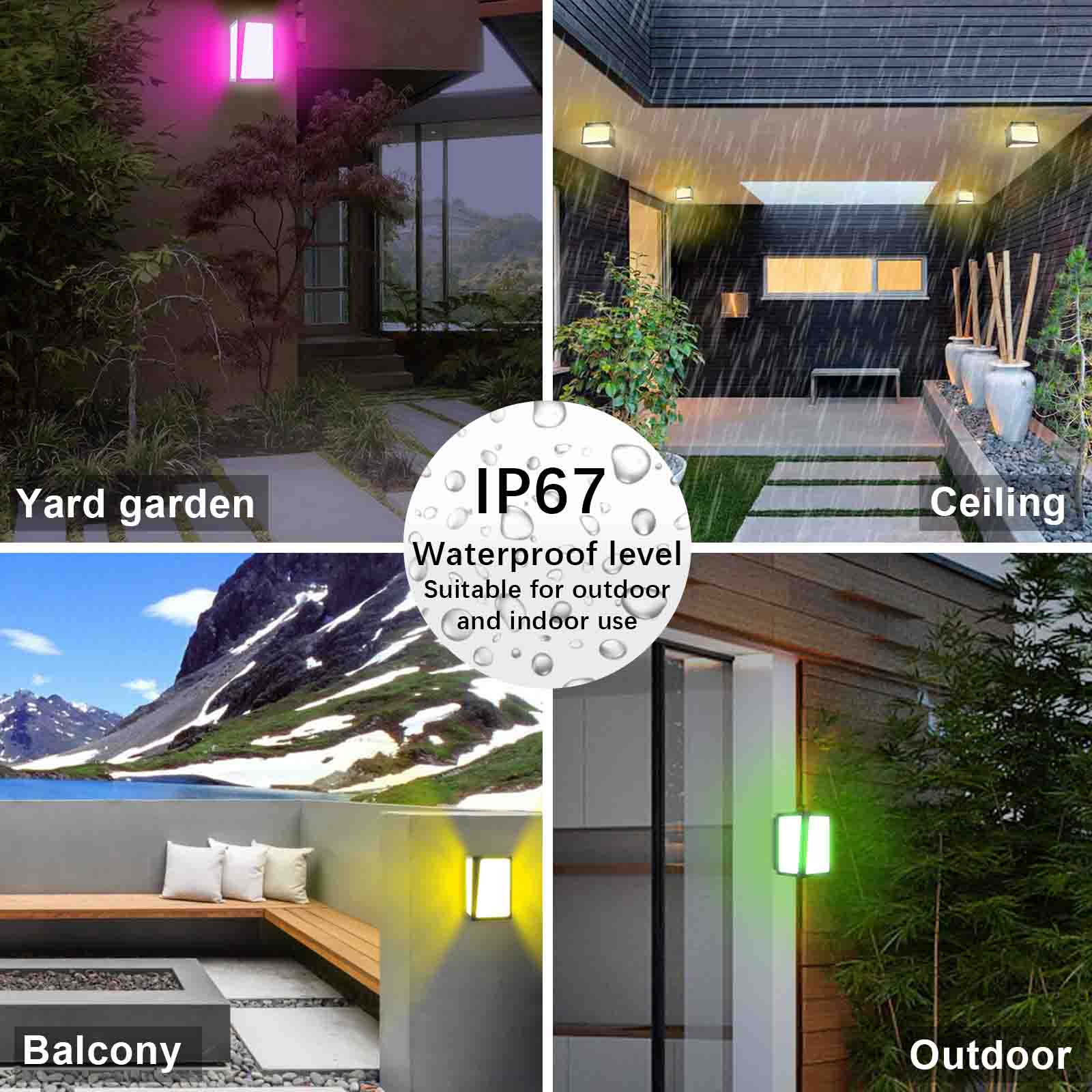 APPECK Outdoor Porch Light-IP67