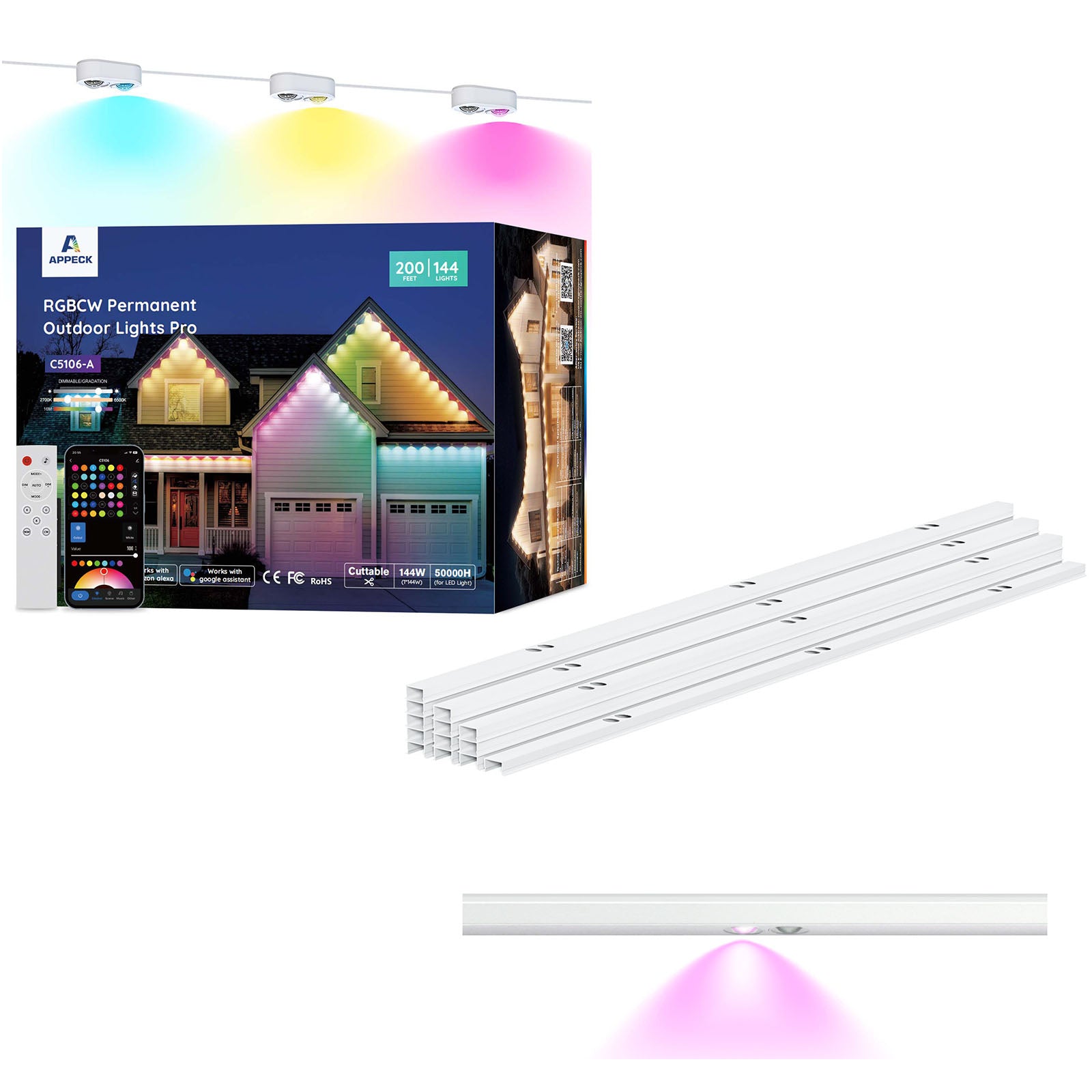 APPECK Permanent Outdoor Lights Pro