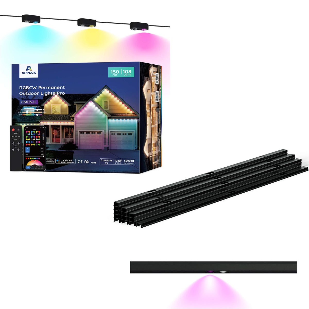 APPECK Permanent Outdoor Lights Pro