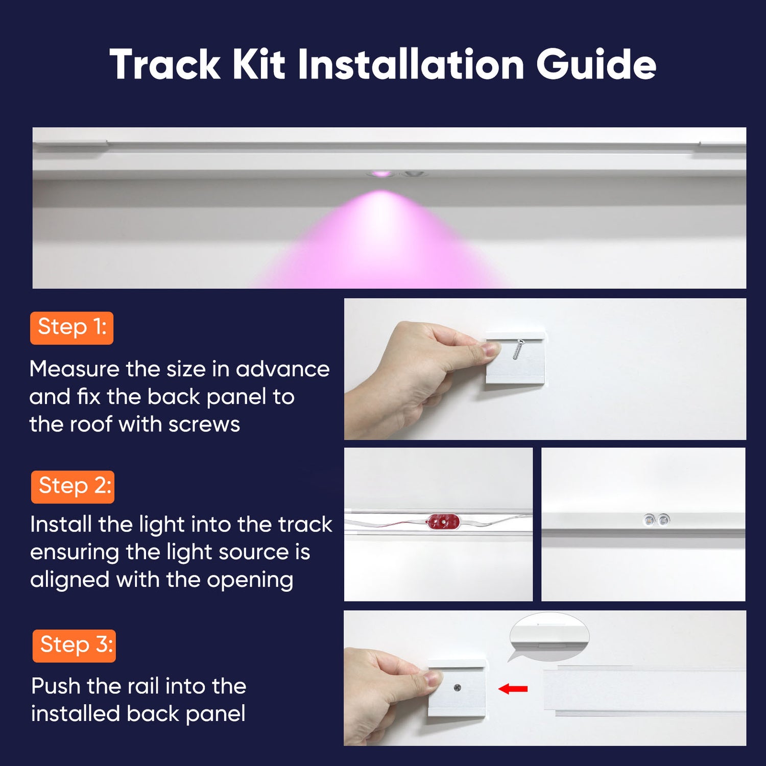 Appeck Permanent Outdoor Lights Pro Track Kit