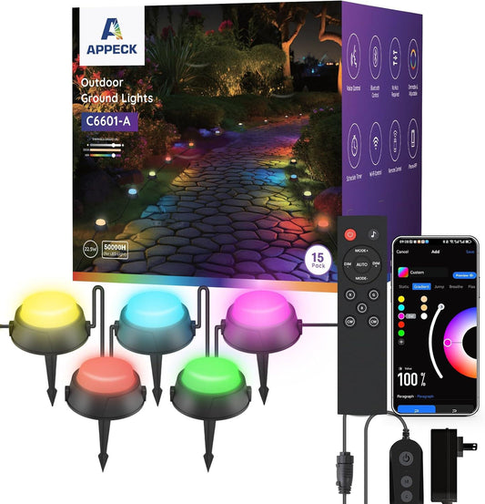 APPECK Outdoor Ground Lights