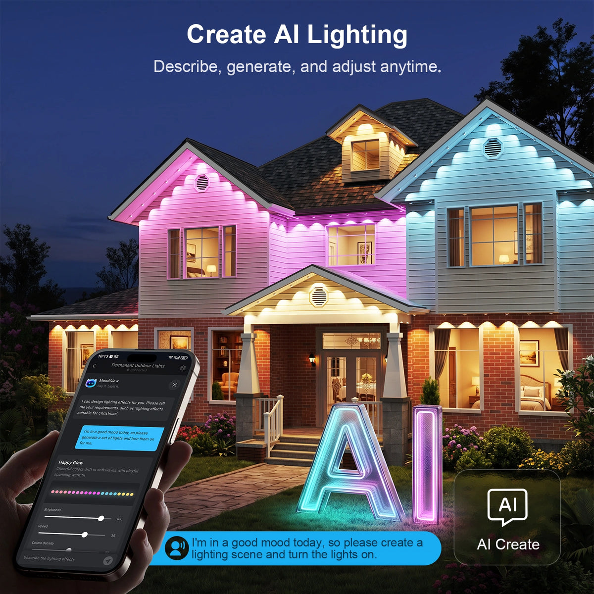 APPECK PL2 RGBCW  Permanent Outdoor Lights