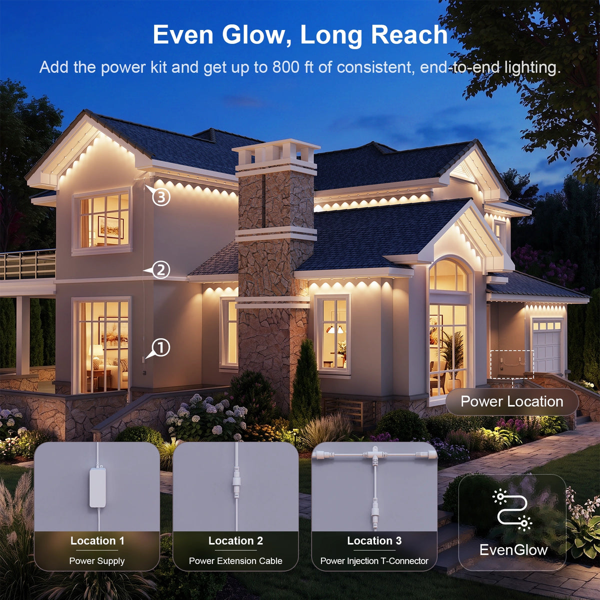 APPECK PL2 RGBCW  Permanent Outdoor Lights