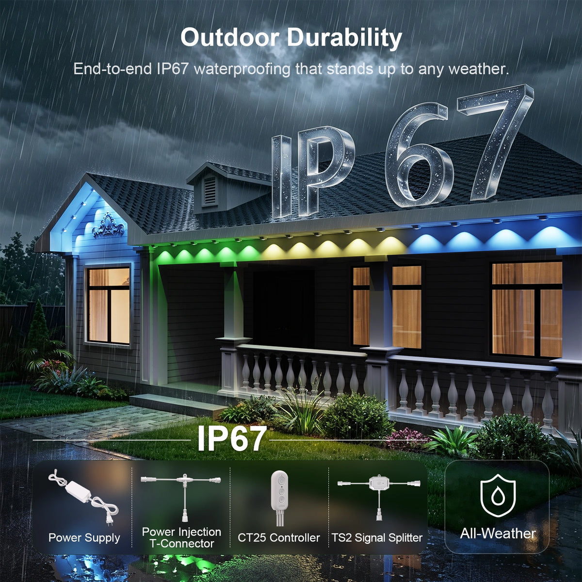 APPECK PL2 RGBCW  Permanent Outdoor Lights