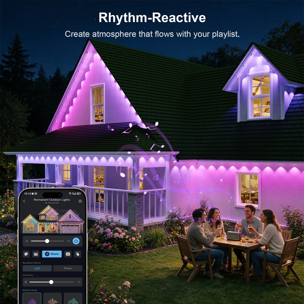 APPECK PL2 RGBCW  Permanent Outdoor Lights