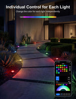 APPECK_Outdoor_Ground_Lights Individual_Control_for_Each_Outdoor_Pathway_Light