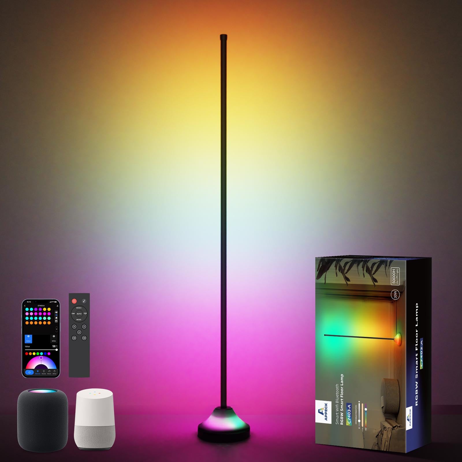 Appeck_RGBW_Smart_Floor_Lamp_Pro