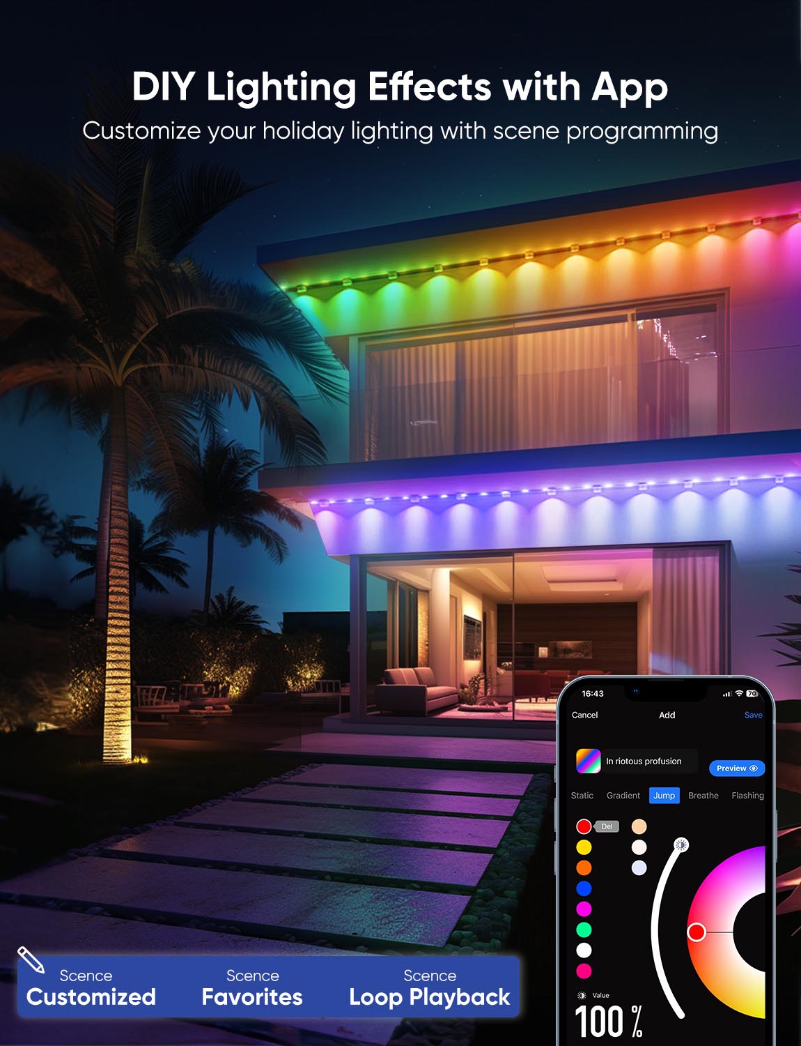 APPECK Permanent Outdoor Lights Pro