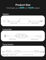 Appeck Permanent Outdoor Lights Pro-Size